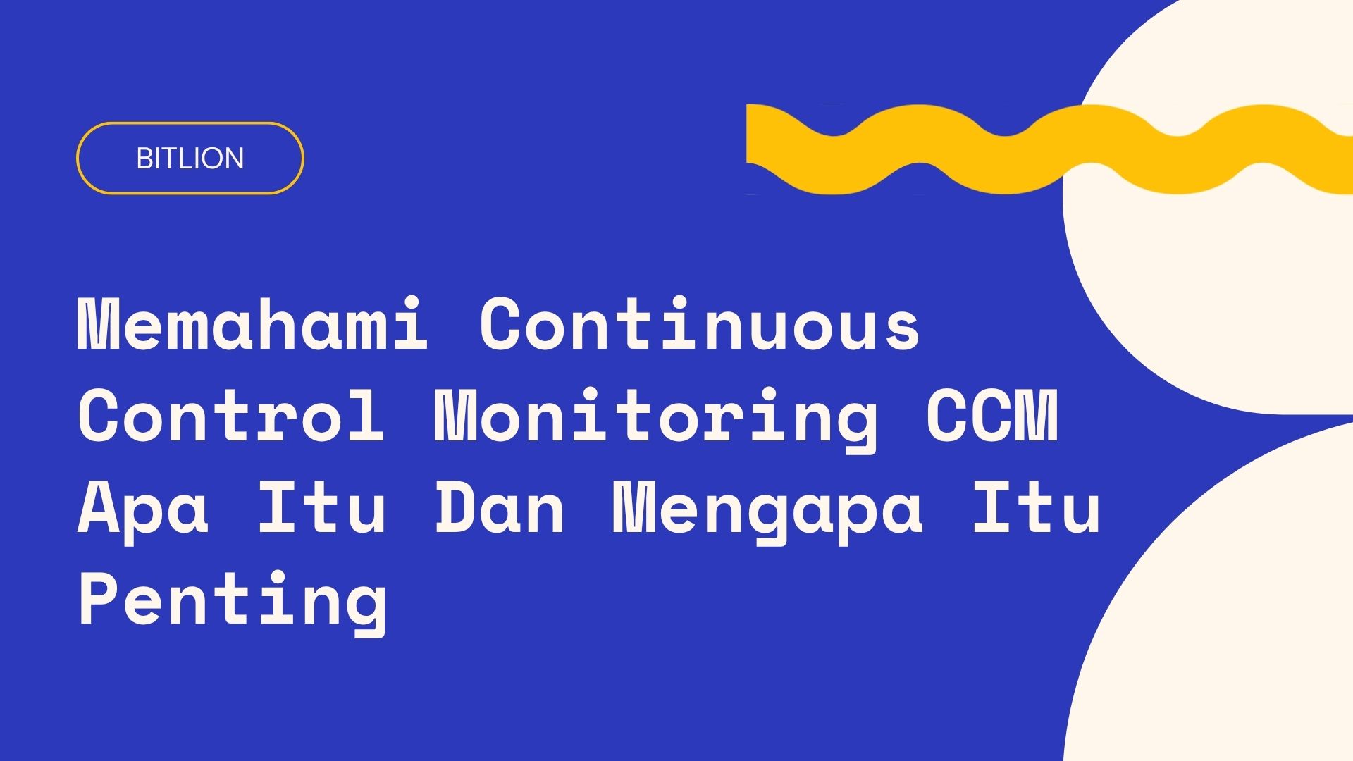 Memahami Continuous Control Monitoring CCM Apa Itu Dan Mengapa Itu Penting